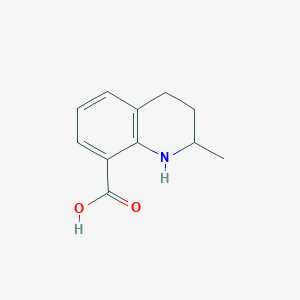 molecular formula C11H13NO2 B1526294 2-甲基-1,2,3,4-四氢喹啉-8-羧酸 CAS No. 1332627-29-8