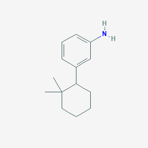 3-(2,2-Dimethylcyclohexyl)aniline