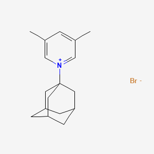 B1526300 1-(1-Adamantyl)-3,5-dimethylpyridinium bromide CAS No. 1645267-57-7