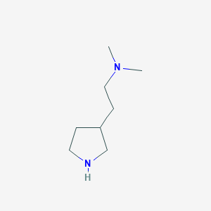 Dimethyl[2-(pyrrolidin-3-yl)ethyl]amine