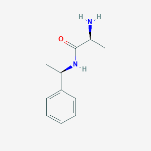 (2S)-2-amino-N-[(1R)-1-phenylethyl]propanamide