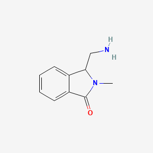 3-(Aminomethyl)-2-methyl-2,3-dihydro-1H-isoindol-1-one