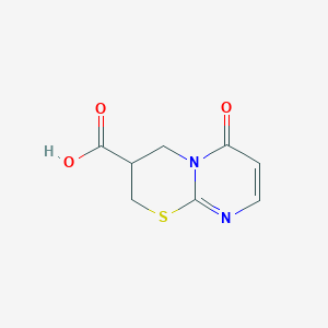 6-Oxo-2H,3H,4H,6H-pyrimido[2,1-B][1,3]thiazine-3-carboxylic acid