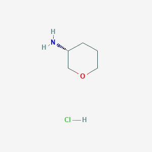 molecular formula C5H12ClNO B1526320 (R)-四氢-2H-吡喃-3-胺盐酸盐 CAS No. 1315500-31-2