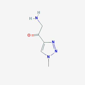 2-Amino-1-(1-methyl-1H-1,2,3-triazol-4-yl)ethan-1-one