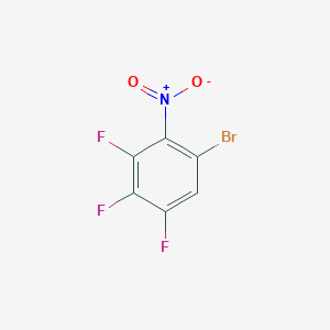 molecular formula C6HBrF3NO2 B1526321 1-溴-3,4,5-三氟-2-硝基苯 CAS No. 1416373-06-2