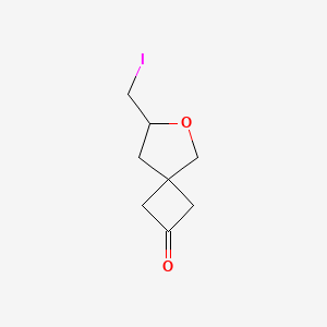 7-(Iodomethyl)-6-oxaspiro[3.4]octan-2-one