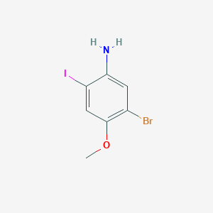 5-Bromo-2-iodo-4-methoxyaniline