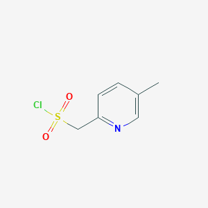 (5-Methylpyridin-2-yl)methanesulfonyl chloride