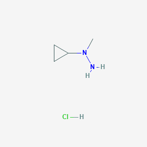 1-Cyclopropyl-1-methylhydrazine hydrochloride