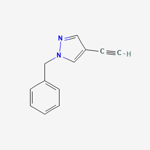 1-benzyl-4-ethynyl-1H-pyrazole