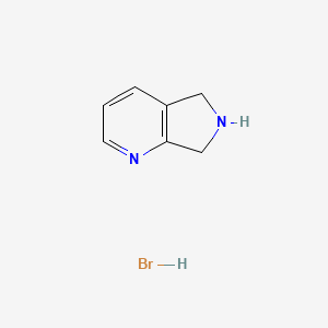 5H,6H,7H-Pyrrolo[3,4-b]pyridine hydrobromide