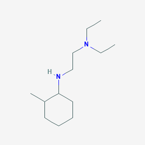 molecular formula C13H28N2 B15263442 Diethyl({2-[(2-methylcyclohexyl)amino]ethyl})amine 