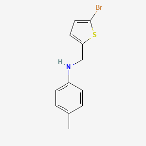 N-[(5-bromothiophen-2-yl)methyl]-4-methylaniline