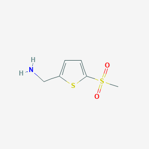 (5-Methanesulfonylthiophen-2-yl)methanamine