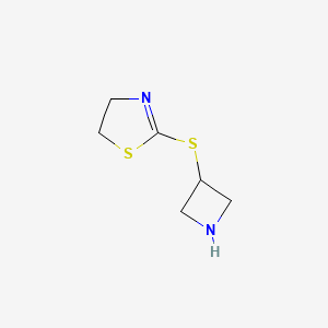 2-(Azetidin-3-ylsulfanyl)-4,5-dihydro-1,3-thiazole