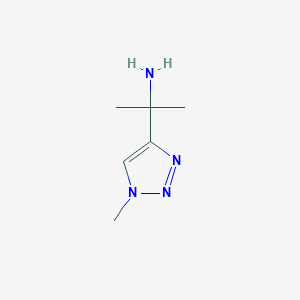 2-(1-methyl-1H-1,2,3-triazol-4-yl)propan-2-amine