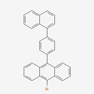 9-Bromo-10-[4-(1-naphthyl)phenyl]anthracene