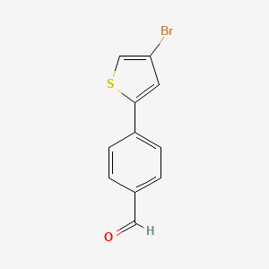 4-(4-Bromothiophen-2-YL)benzaldehyde