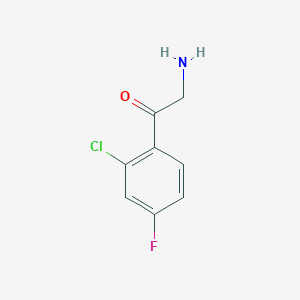 2-Amino-1-(2-chloro-4-fluorophenyl)ethan-1-one