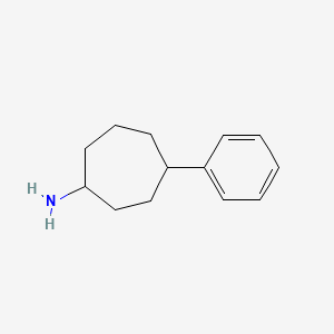 4-Phenylcycloheptan-1-amine