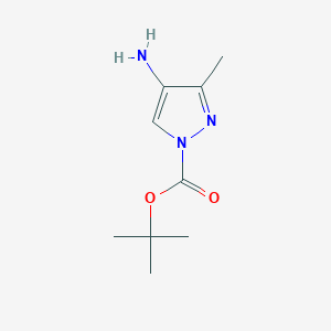 tert-Butyl 4-amino-3-methyl-1H-pyrazole-1-carboxylate