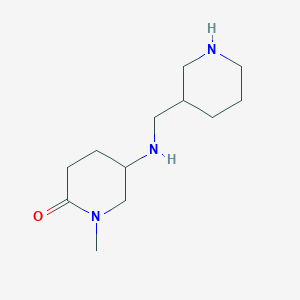 1-Methyl-5-{[(piperidin-3-yl)methyl]amino}piperidin-2-one