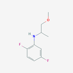 2,5-difluoro-N-(1-methoxypropan-2-yl)aniline