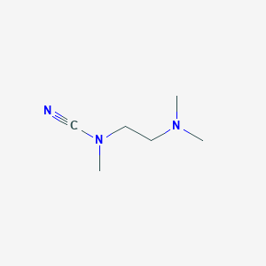 (2-[Cyano(methyl)amino]ethyl)dimethylamine