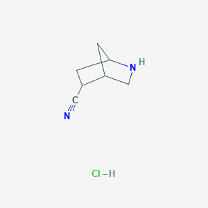 2-Azabicyclo[2.2.1]heptane-5-carbonitrile hydrochloride