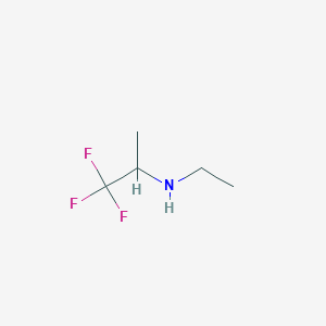 Ethyl(1,1,1-trifluoropropan-2-yl)amine