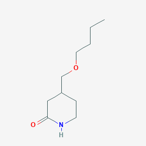 4-(Butoxymethyl)piperidin-2-one