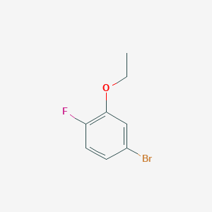 molecular formula C8H8BrFO B1526385 4-Bromo-2-ethoxy-1-fluorobenzene CAS No. 900174-64-3