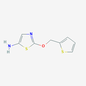 2-[(Thiophen-2-yl)methoxy]-1,3-thiazol-5-amine