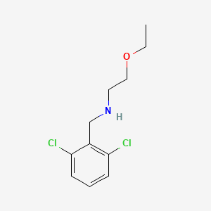 [(2,6-Dichlorophenyl)methyl](2-ethoxyethyl)amine