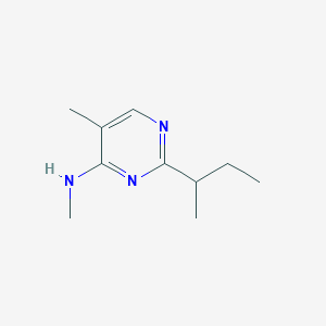 2-(Butan-2-yl)-N,5-dimethylpyrimidin-4-amine