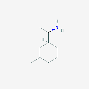 (1S)-1-(3-methylcyclohexyl)ethan-1-amine