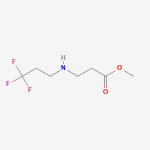 Methyl 3-[(3,3,3-trifluoropropyl)amino]propanoate