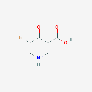 molecular formula C6H4BrNO3 B1526423 5-Bromo-4-hydroxynicotinic acid CAS No. 1052114-83-6