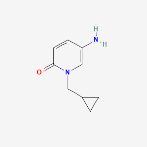 5-Amino-1-(cyclopropylmethyl)-1,2-dihydropyridin-2-one