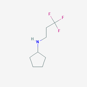 N-(3,3,3-trifluoropropyl)cyclopentanamine