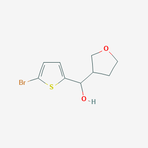 (5-Bromothiophen-2-yl)(oxolan-3-yl)methanol