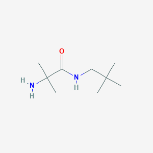 2-amino-N-(2,2-dimethylpropyl)-2-methylpropanamide