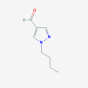 molecular formula C8H12N2O B1526569 1-butyl-1H-pyrazole-4-carbaldehyde CAS No. 904294-74-2