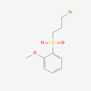 1-(3-Bromopropanesulfonyl)-2-methoxybenzene