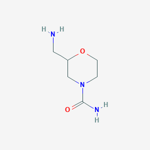 2-(Aminomethyl)morpholine-4-carboxamide