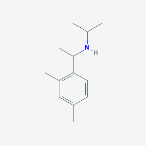 [1-(2,4-Dimethylphenyl)ethyl](propan-2-yl)amine