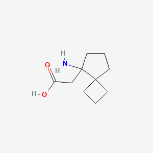 2-{5-Aminospiro[3.4]octan-5-yl}acetic acid