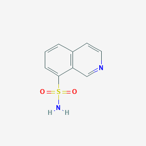 molecular formula C9H8N2O2S B15266091 Isoquinoline-8-sulfonamide 