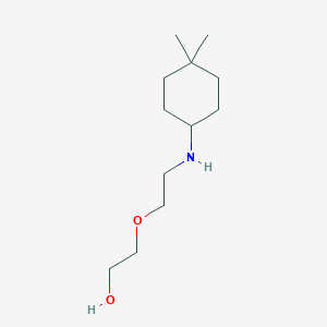 2-{2-[(4,4-Dimethylcyclohexyl)amino]ethoxy}ethan-1-ol